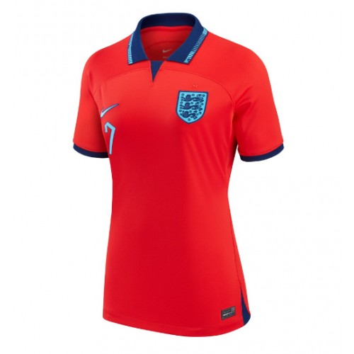 England Jack Grealish #7 Bortedrakt Kvinner VM 2022 Kortermet England Jack Grealish #7 Bortedrakt Kvinner VM 2022 Kortermet